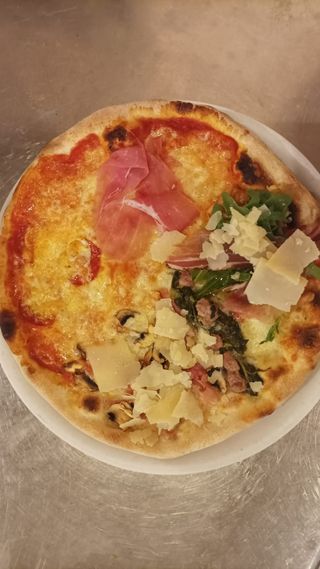 Cinque gusti rossa e bianca