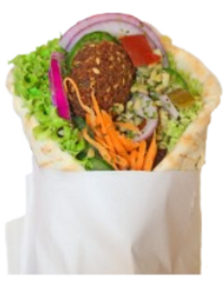 Piadina falafel