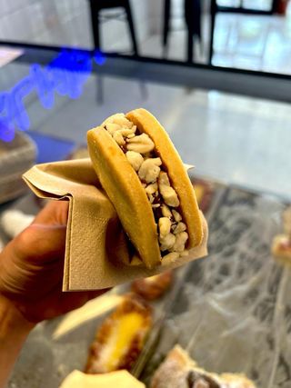 Alfajor Sable bañado en PISTACHO (1 Ud.)