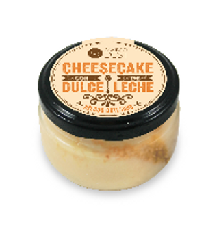 HELADO DE CHEESECAKE CON DULCE DE LECHE