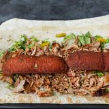 მექსიკური ბულ-დოგი ლავაშით