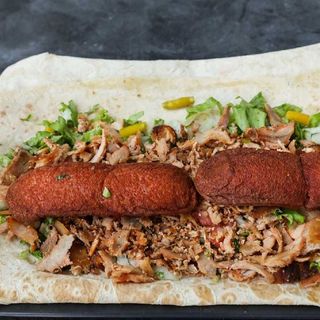 მექსიკური ბულ-დოგი ლავაშით