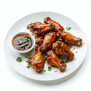 Alas De Pollo Adobadas