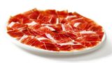 Ración de jamón ibérico