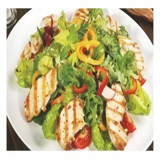 209. ENSALADA DELUXE CON POLLO