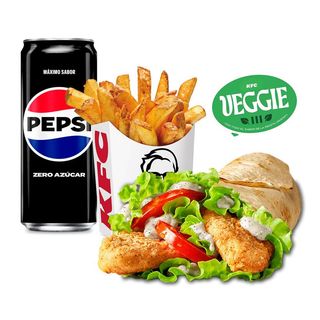 Menú Wrap Veggie