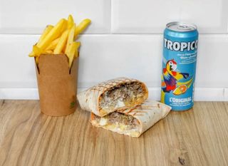 Menú Taco De Pollo (1 Ud.)