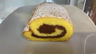 Rotolo alla nutella senza glutine