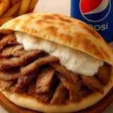 Meuno kebab pitta  XL SOLO CARNE SIN VERDURA