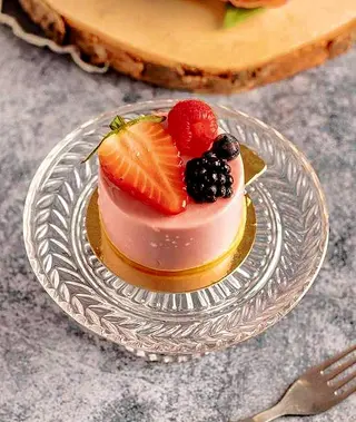 Cheesecake Frutos Silvestres Miniatura