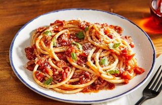 Bucatini all'amatriciana