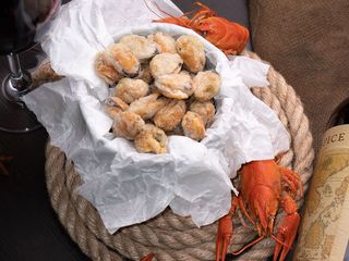 М'ясо мідій у фритюрі (170/50g)