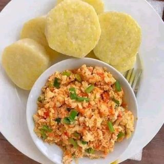 Yam And  Egg