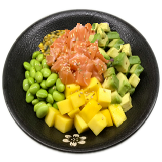 Poke salmón 
