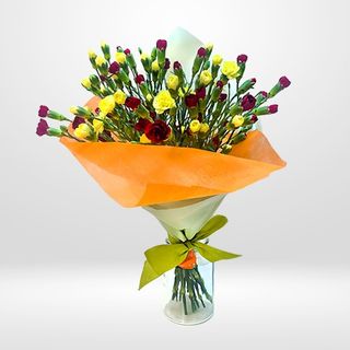  20 Tallos De Clavelina Variada De Color