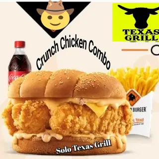!!Crunch Chicken Combo+ Patatine & bibite 