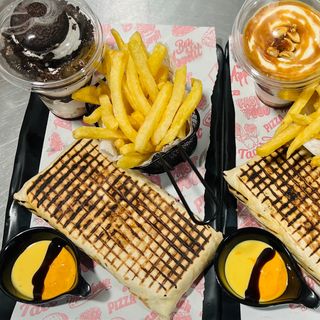 PROMO - 2 Tacos + 2 Desserts