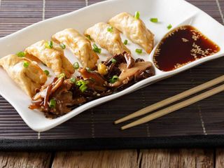 Gyozas pollastre ( fregides )