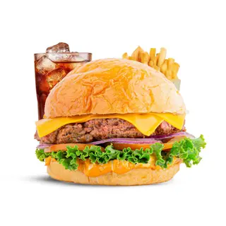 Menu beef burger 