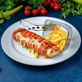 Rolovana piletina u slanini 350g