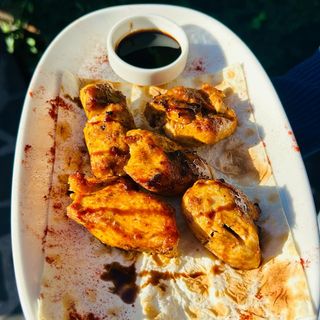 Ქათმის მწვადი