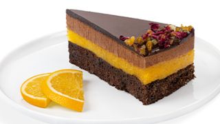 Torcik czekoladowo-pomarańczowy