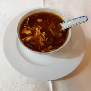 Sopa De Pollo Con Champiñón