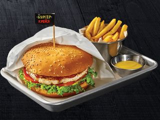 Бургер Крейзі курячий XXL (300/50/20g)