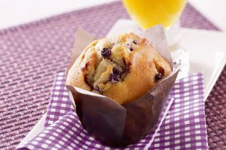 Черничный маффин