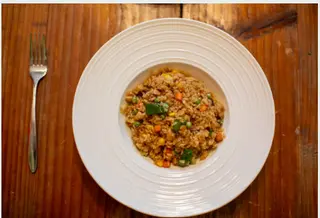 44. Arroz Frito Con Curry