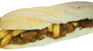 Bocadillo De Lomo A La Pimienta