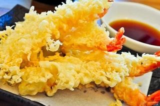 Tempura di gamberi