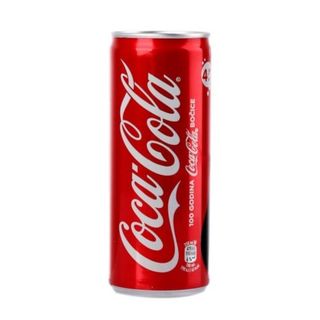 Напій газований Coca-Cola 330мл з/б