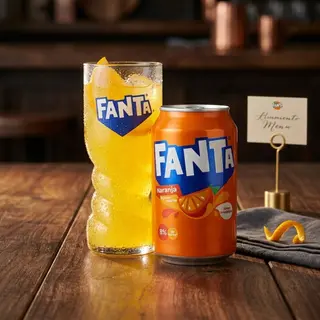 Fanta Naranja lata 330ml.