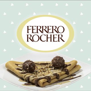 Crêpes special Ferrero Rocher