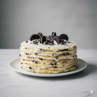 Millecrepe all'Oreo
