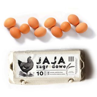 Jajka Zagrodowe 10 Szt.