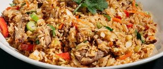 Khao Pad mixte 3 ingrédients 