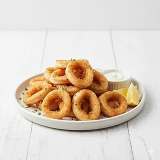 Tapa de calamares fritos