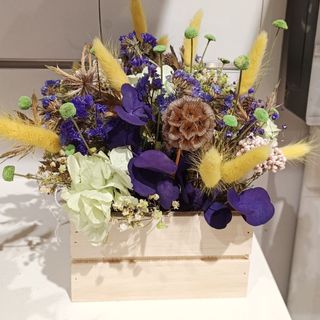 Cajón floral pequeño