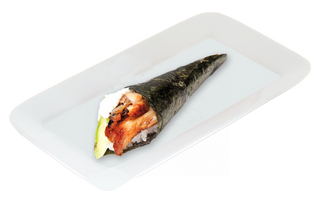 Temaki De Anguila Y Aguacate (1 Pza.)