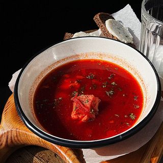 Борщ по-домашньому