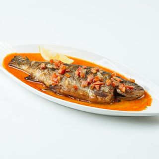 Форель на гриле под азиатским соусом (245г)