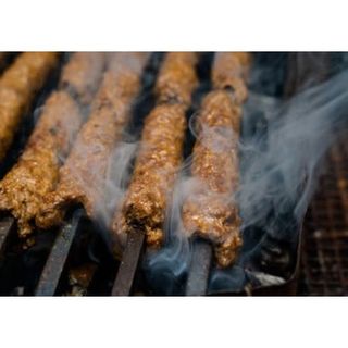 Sheekh Kebab With Sauce