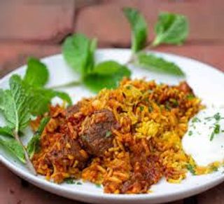 Lamb biryani