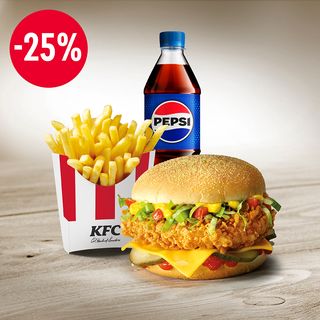 კომბო ჩიზბურგერი დე ლუქსი