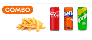 Combo Cartofi + Sos + Suc