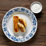 Налисники з куркою та грибами