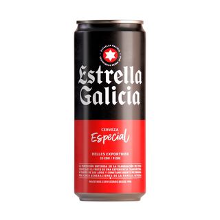 Cerveza estrella galicia 330ml lata