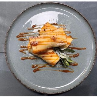 Млинці з бананом, iрискою та горiхом (200г)